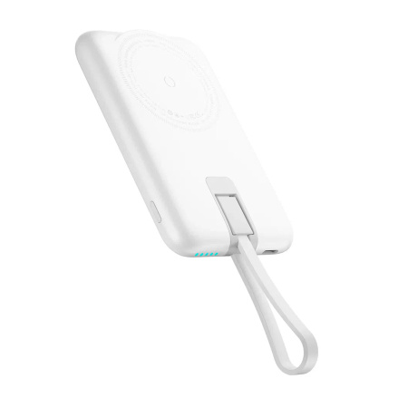 Внешний аккумулятор Power Bank, 1 USB-C, Встроенный кабель 5000mah Movespeed YSPBL05
