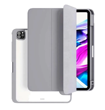 Чехол защитный VLP Split Folio для iPad Pro M4 (11''), серый