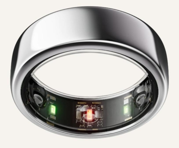 Умное кольцо Oura Ring Gen3 Horizon Silver US7