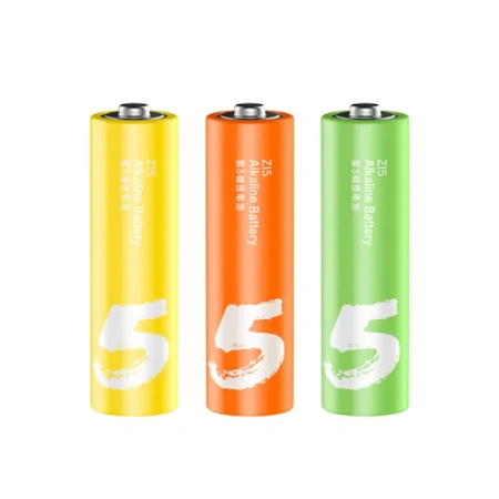 Батарейки алкалиновые Xiaomi ZMI Rainbow ZI5/ZI7 (12шт.АА+12шт.ААА)