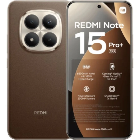 Xiaomi Redmi Note 15 Pro+ 5G 12/512Gb Mocha Brown
