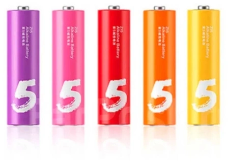 Батарейки алкалиновые Xiaomi ZMI Rainbow ZI5 AA LR6 1.5V 40 шт
