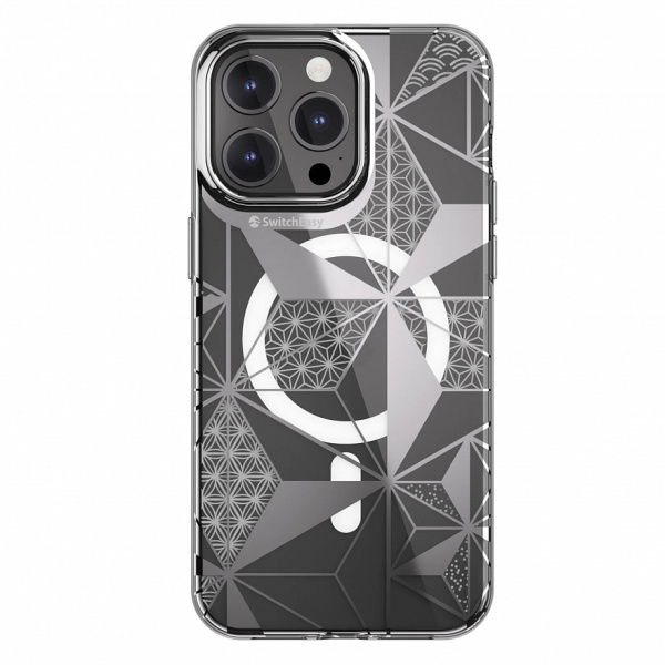 Чехол накладка iPhone 15 Pro 6.1" Switch Easy Artist with Magsafe Asanoha