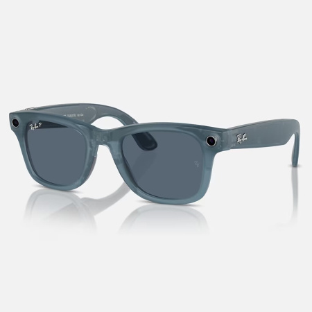 Умные очки Ray-Ban Meta Smart Glasses Wayfarer Sunglasses Dusty Blue