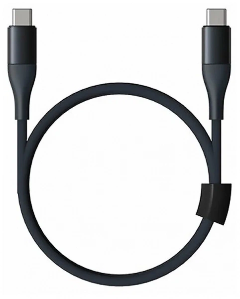 Кабель Type-C/Type-C Xiaomi (Mi) SOLOVE 100 см 20W PD 3А нейлоновая оплетка (DW3 Dark Grey), темно-серый Кабель Type-C/Type-C Xiaomi (Mi) SOLOVE 100 см 20W PD 3А нейлоновая оплетка (DW3 Dark Grey), темно-серый