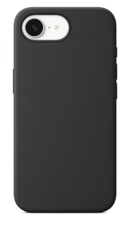 Чехол накладка для iPhone 16e 6.1" (2025) Silicone Case with Magsafe Black