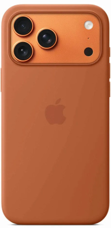 Чехол накладка для iPhone 17 Pro Max 6.9" Silicone Case (Button/Magsafe) Terra Cotta