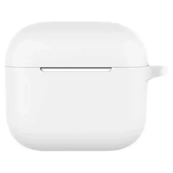 Чехол для Airpods 4 Gurdini силиконовый белый