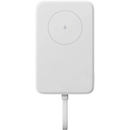 Портативный аккумулятор магнитный Xiaomi Mi Magnetic Power Bank With Cable USB-C 10000mAh 33W (WPB1007MI) White