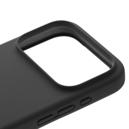 Чехол защитный uBear Touch Mag Case для iPhone 17 Pro, MagSafe, силикон, софт-тач, Черный