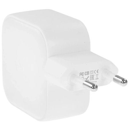 Сетевое зарядное устройство VLP G-Charge 65Вт USB-C+USB-C+USB-A, PD, QC, белый