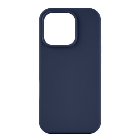 Чехол защитный uBear Touch Mag Case, iPhone 16 Plus, софт-тач, темно-синий