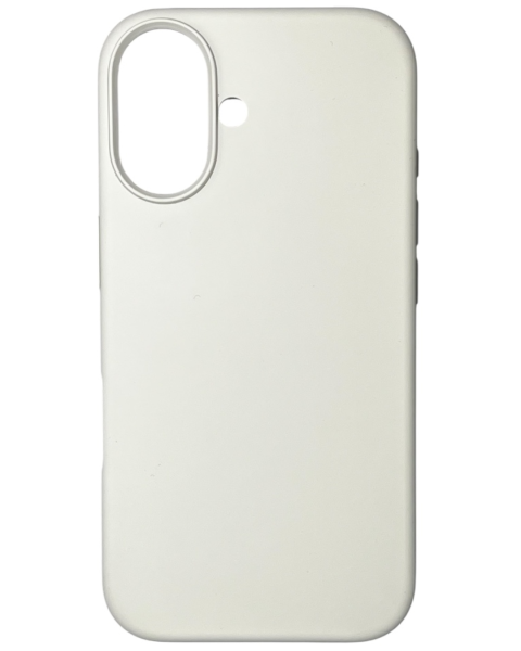 Чехол AceCase Soft Shell iPhone 16 (KA005) White