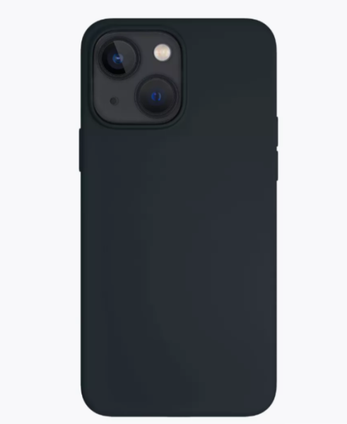 Чехол защитный VLP Silicone case для iPhone 14, черный