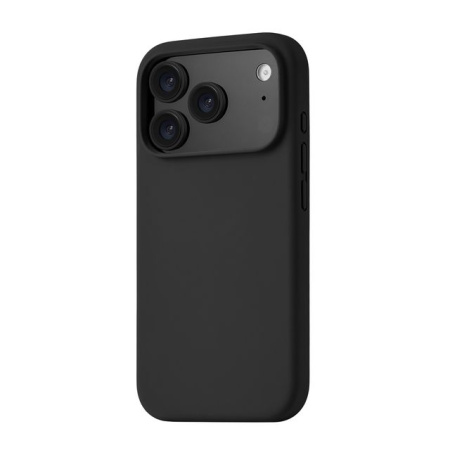 Чехол защитный uBear Touch Mag Case для iPhone 17 Pro, MagSafe, силикон, софт-тач, Черный
