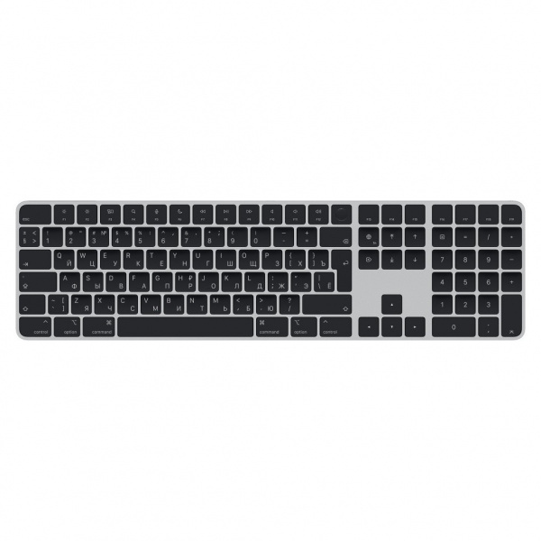 Клавиатура Apple Magic Keyboard с Touch ID и цифровой панелью Black MMMR3