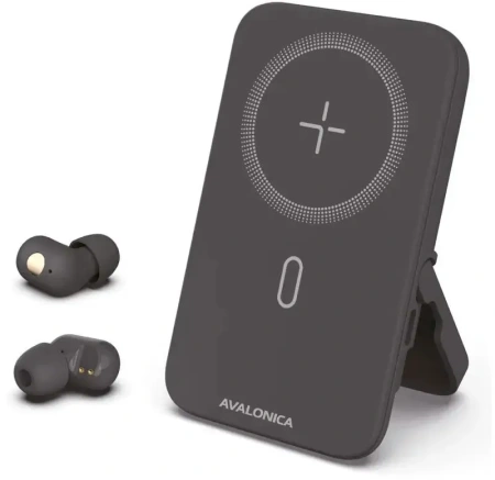 Портативный аккумулятор Avalonica 5000мАч MagSafe TWS (AVA-PWB-001) Black