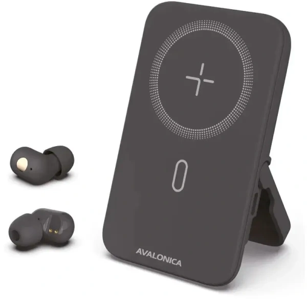 Портативный аккумулятор Avalonica 5000мАч MagSafe TWS (AVA-PWB-001) Black