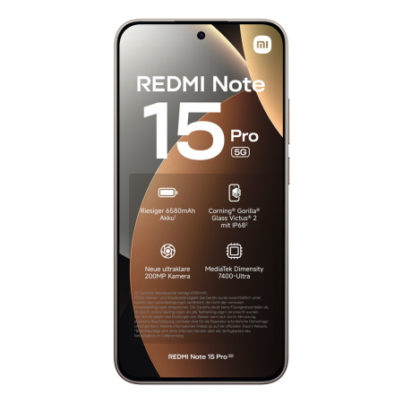 Xiaomi Redmi Note 15 Pro 8/256Gb 5G Titanium Color
