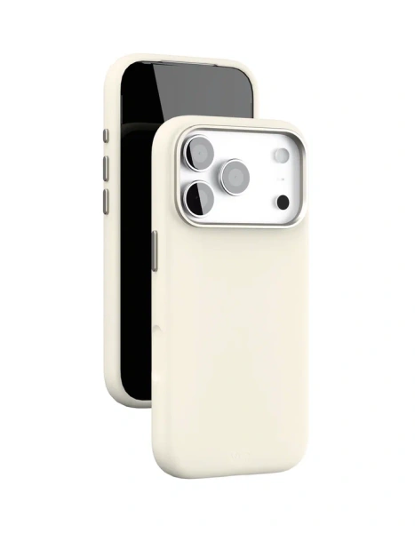 Чехол защитный VLP Aster Pro Case с MagSafe для iPhone 17 Pro, белый