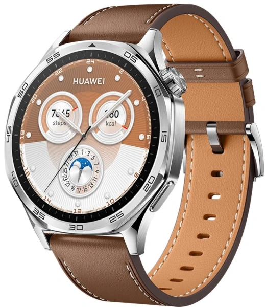 Смарт-часы Huawei GT5 46mm Коричневый ремешок Смарт-часы Huawei GT5 46mm Коричневый ремешок