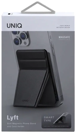 Магн. бумажник UNIQ с функцией стенда LYFT Magnetic