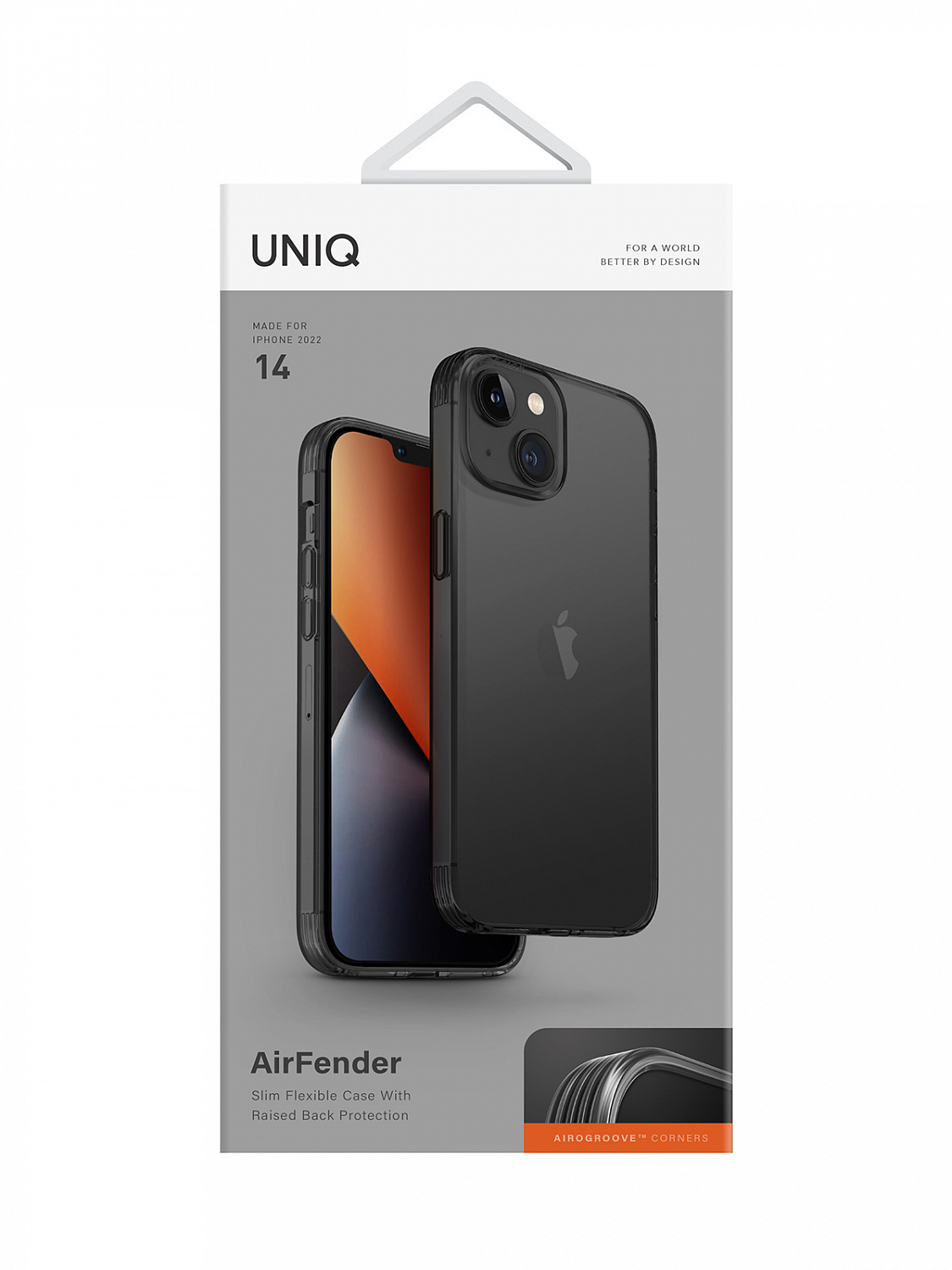 Чехол для iPhone 14 Plus Uniq Air Fender Gray