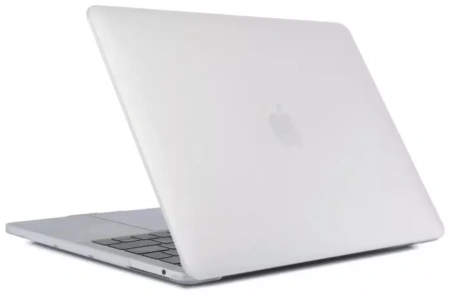 Чехол накладка Gurdini для Macbook Air 13.6" M2/M3/M4 пластик матовый серый