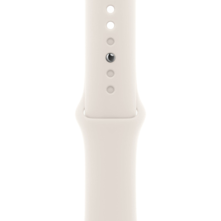 Apple Watch SE 3, 40 mm, Корпус из алюминия цвета «сияющая звезда», спортивный ремешок «сияющая звезда»