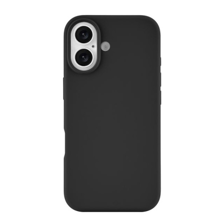 Чехол защитный uBear Touch Mag Case для iPhone 17, MagSafe, силикон, софт-тач, Черный